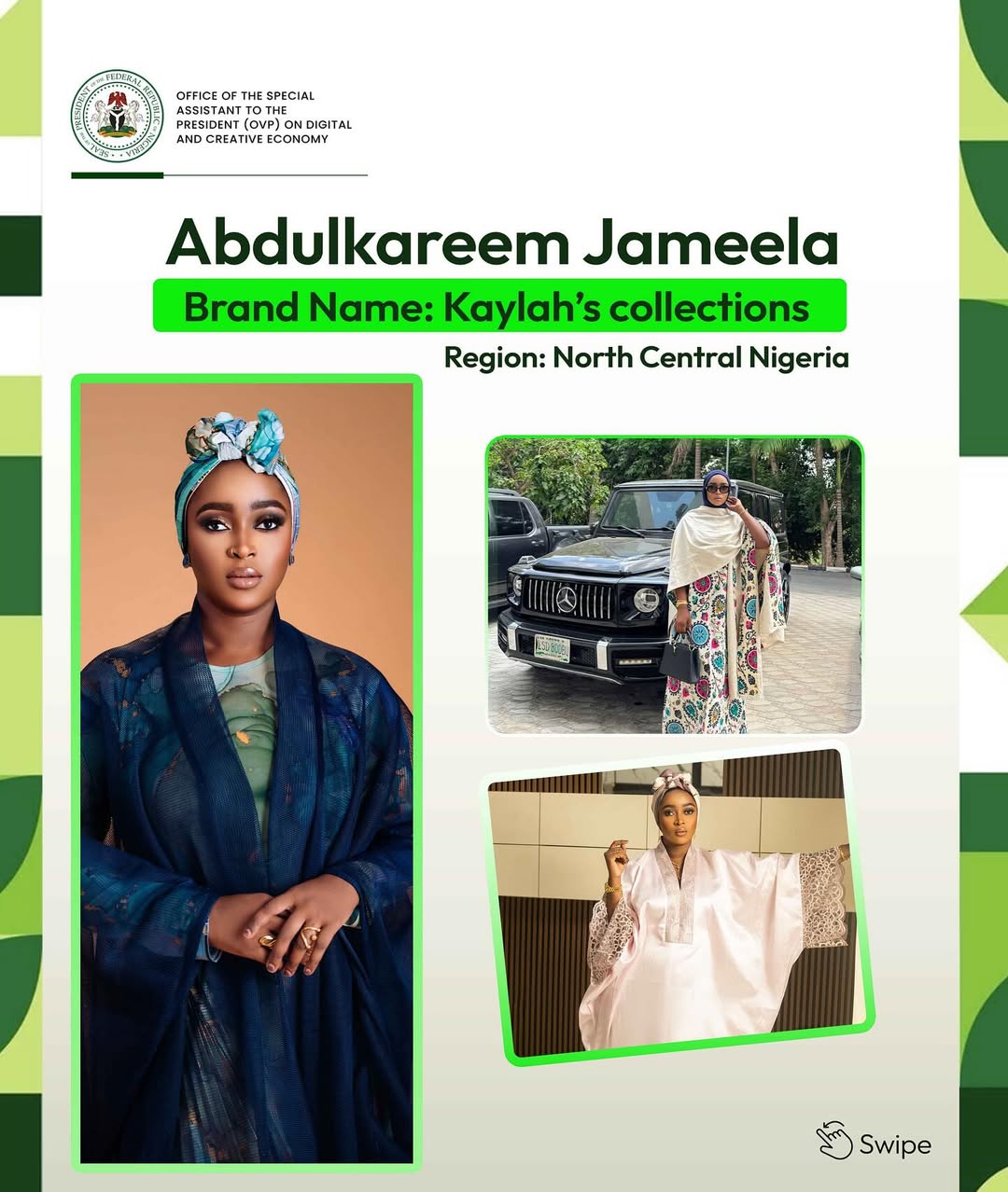 Abdulkareem Jameela of Kaylah’s Collection