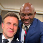 Tony Elumelu and Emmanuel Macron