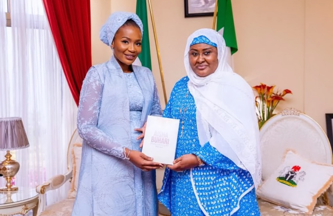 Olori Atuwatse and Aisha Buhari