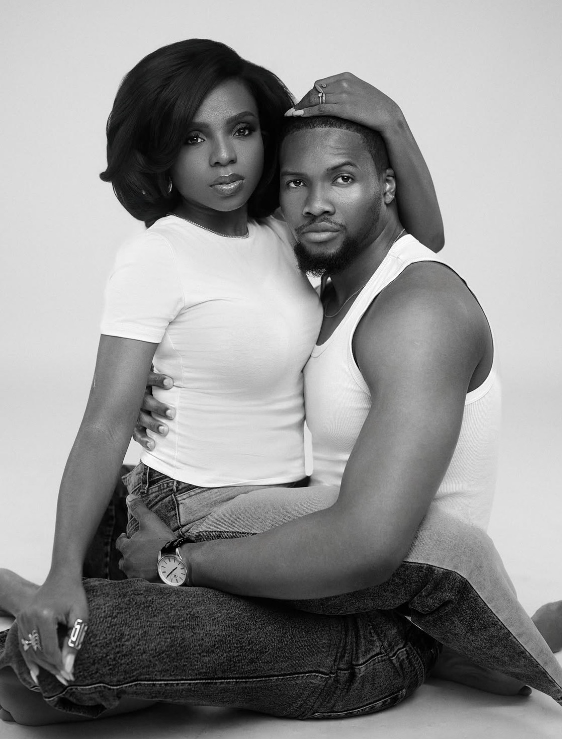 Tobi James and his wife