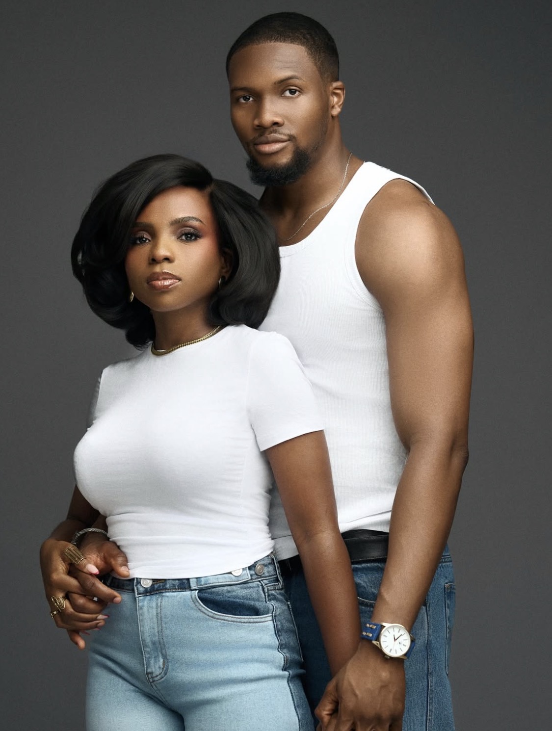 Tobi James and his wife