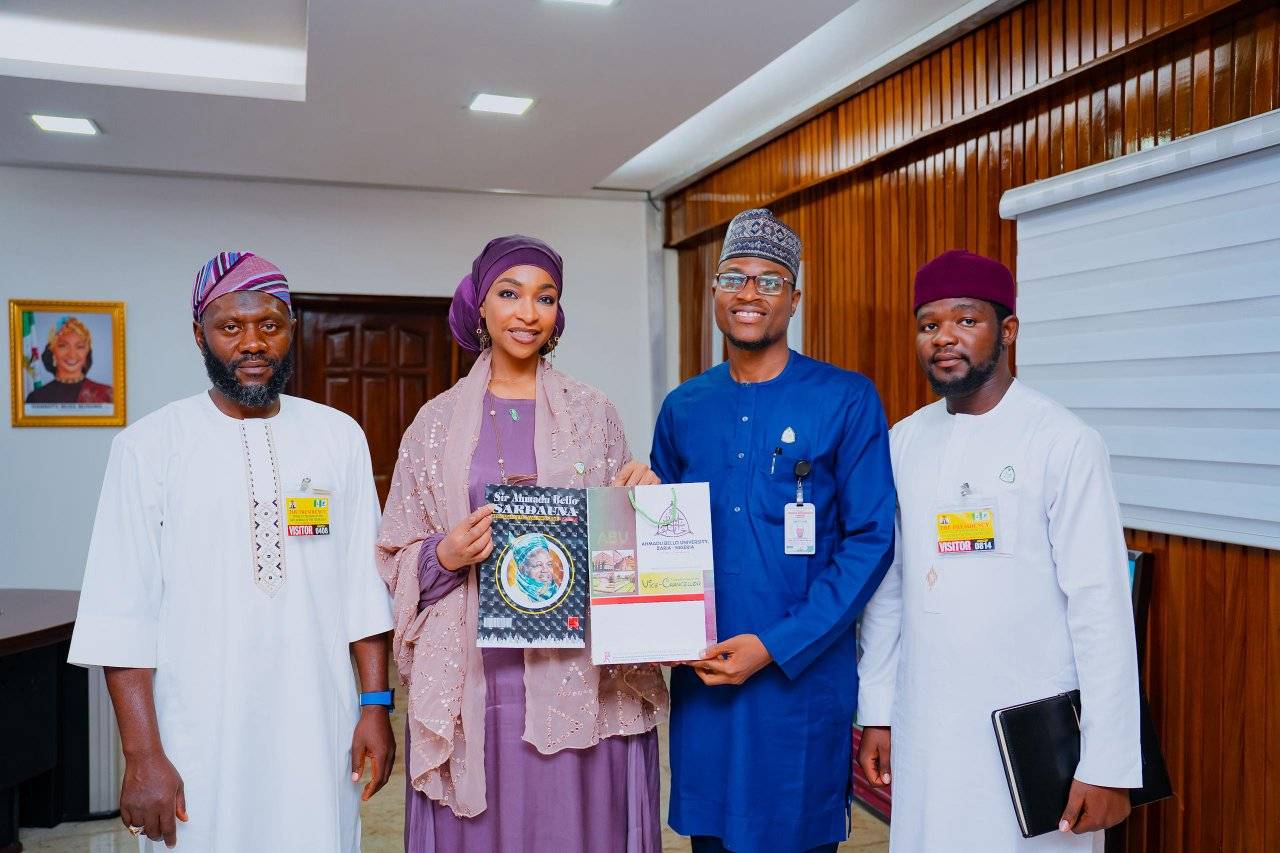 Minister Hannatu Musawa and the Ahmadu Bello University Students’ Representative Council (ABUSRC)