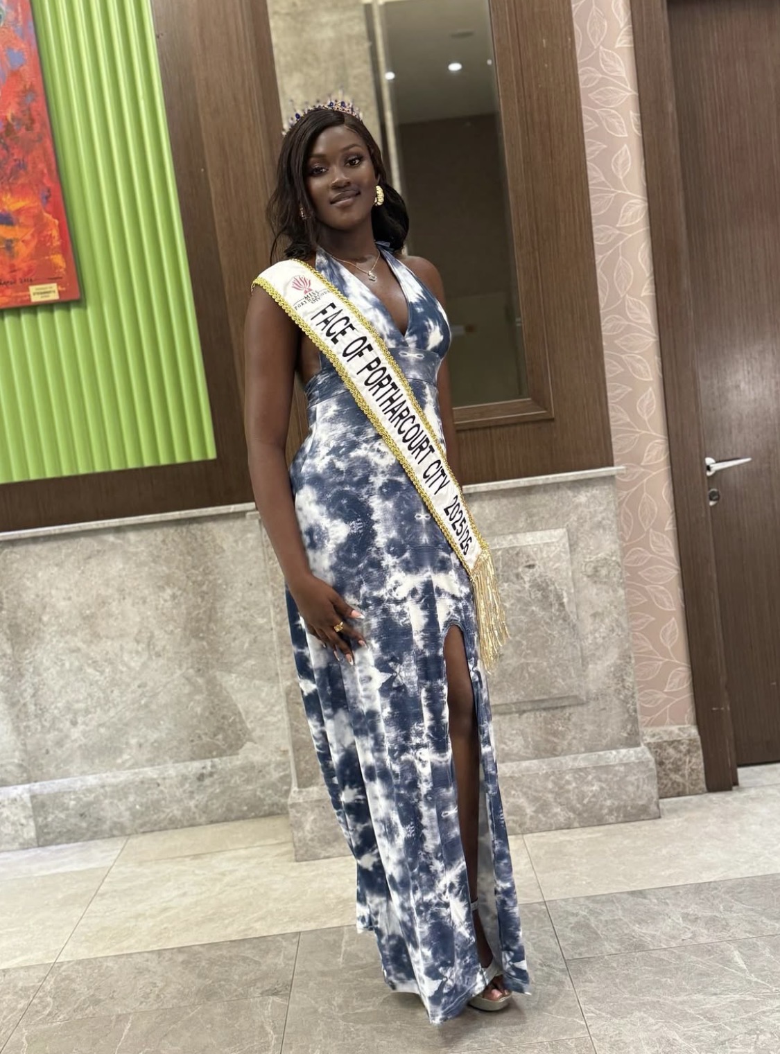 Scriptura Frank newly crowned Face of Miss Port Harcourt City 2025