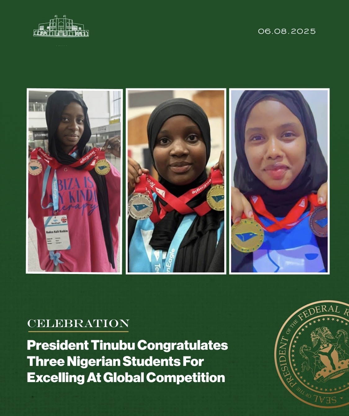 Nafisa Abdullahi Aminu, Rukayya Muhammad Fema, and Hadiza Kashim Kalli