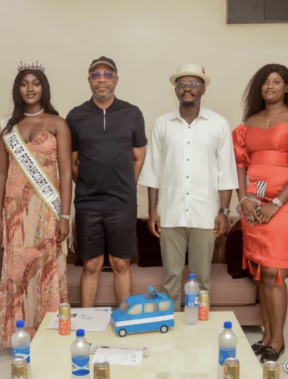 Face of Port Harcourt City Scriptura Frank and Senator Allwell Onyesoh (DSSRS)