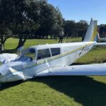 A light aircraft on a training run made an emergency landing in Australia