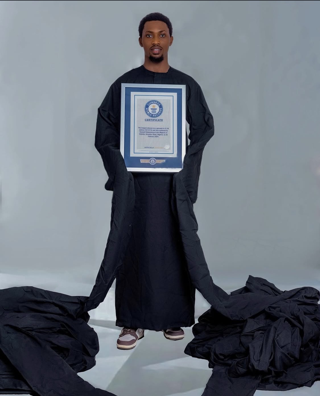 Samuel Chinecherem Ezeh breaks Guinness World Record