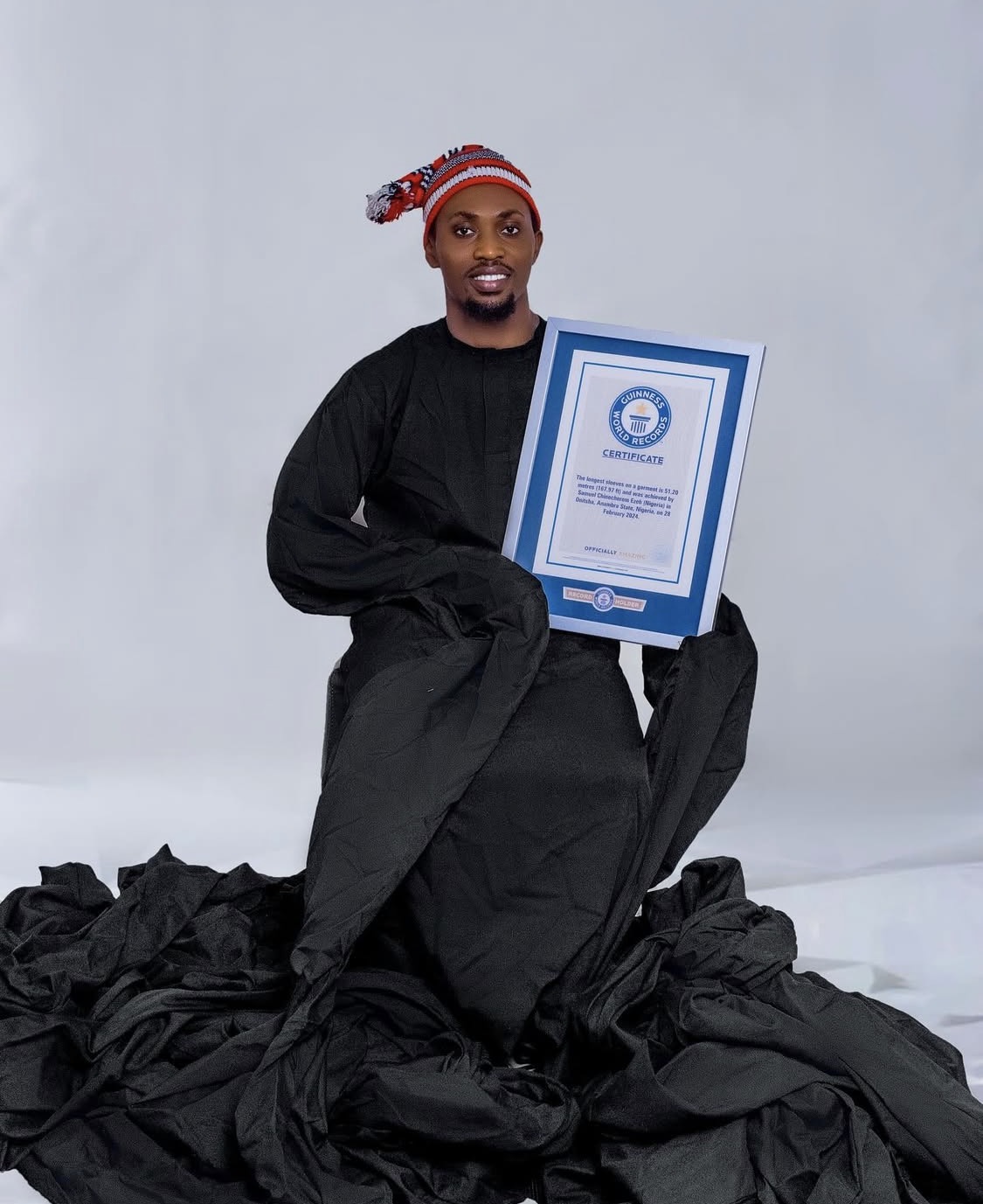 Samuel Chinecherem Ezeh breaks Guinness World Record