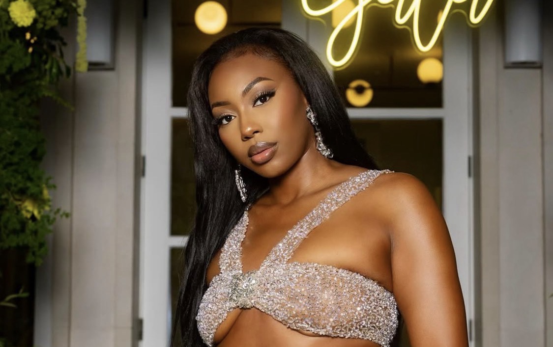 Ms. Banks at the GRM Gala red carpet