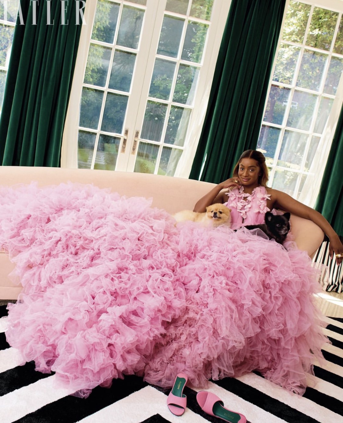 Tatler talks to King Charles' ‘Official DJ', DJ Cuppy, in the September issue. Photo/Stew Bryden