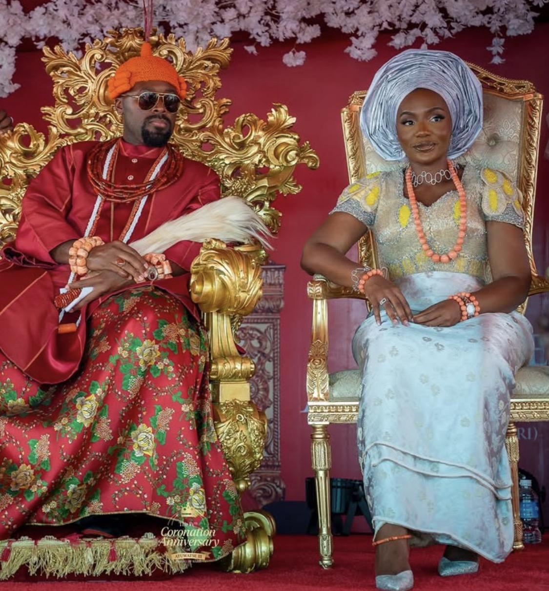 Olu of Warri and Olori Atuwatse