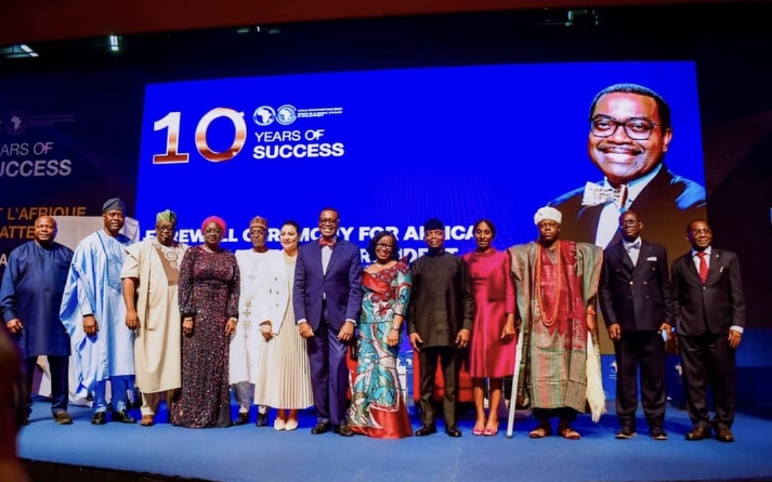 King Oniru and Akinwumi Adesina