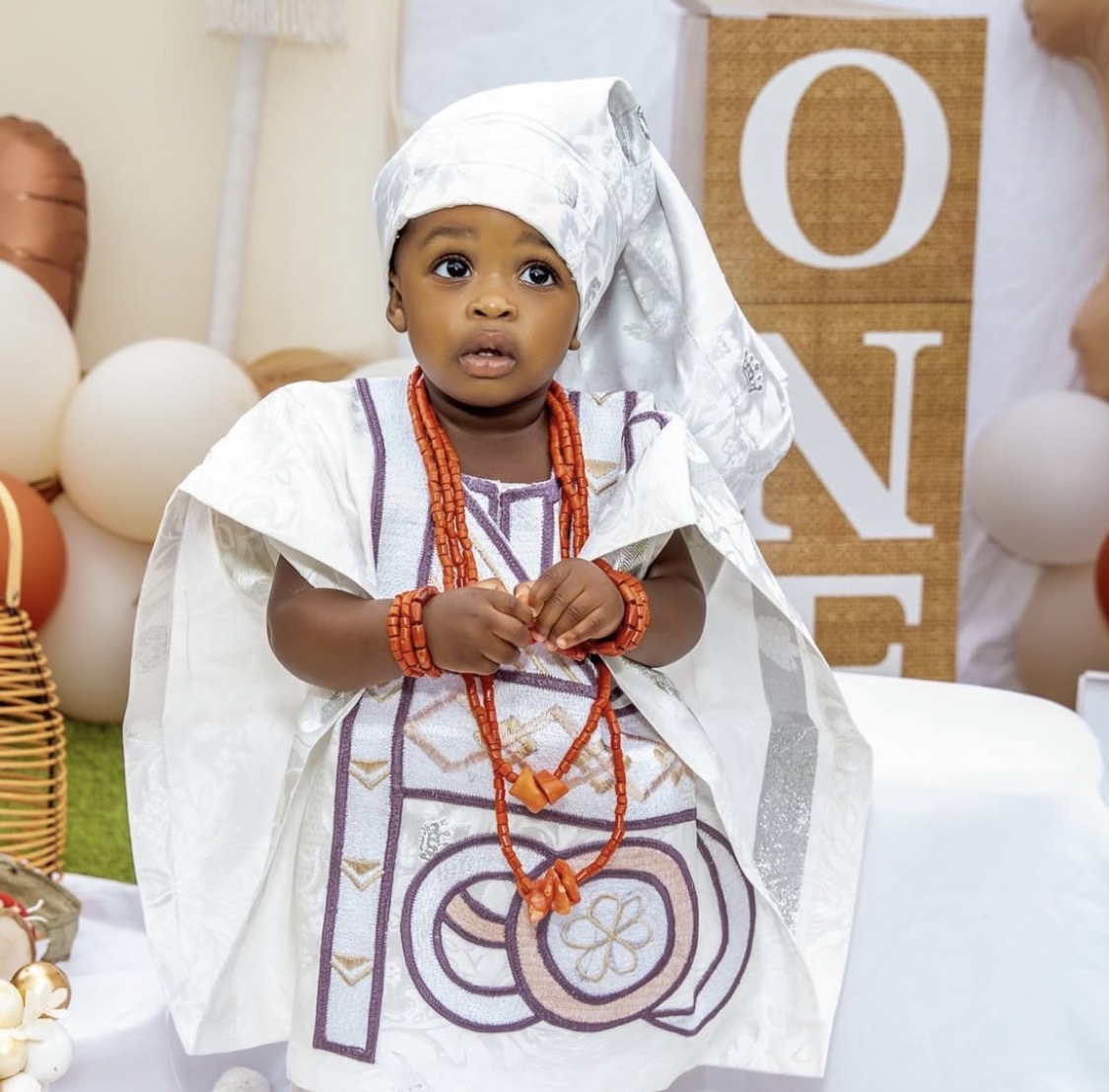Prince Ademakinwa, son of the Ooni of Ife, Oba Adeyeye Enitan Ogunwusi Ojaja II