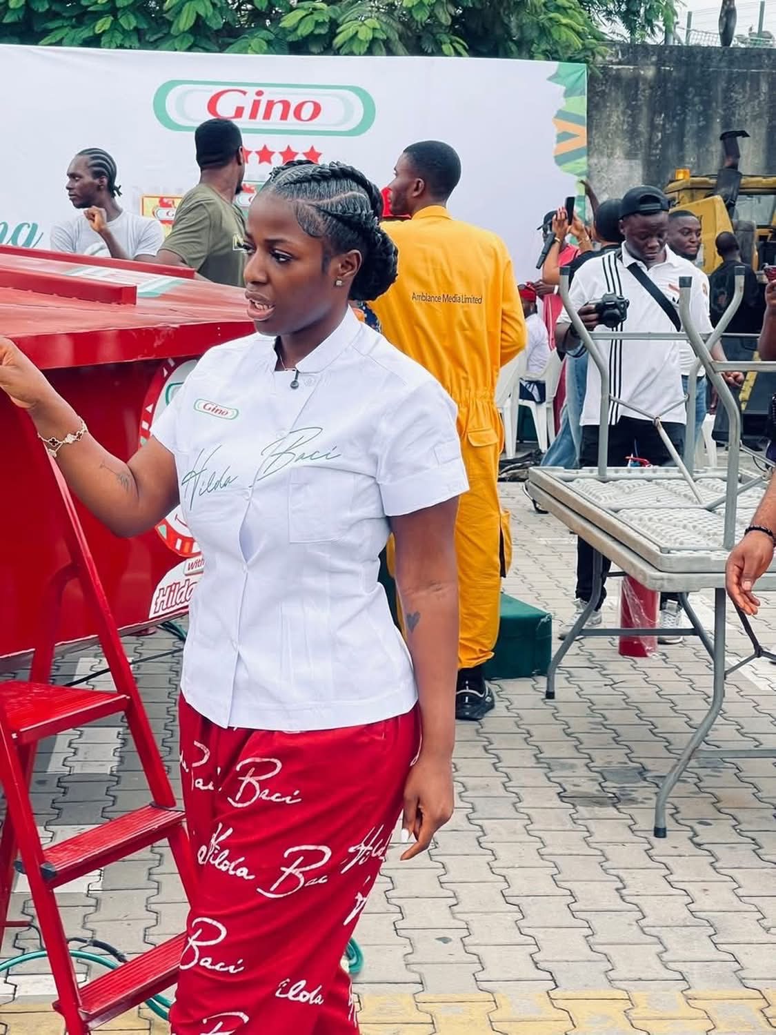 Guinness World Record attempt to cook the largest pot of jollof rice ever made