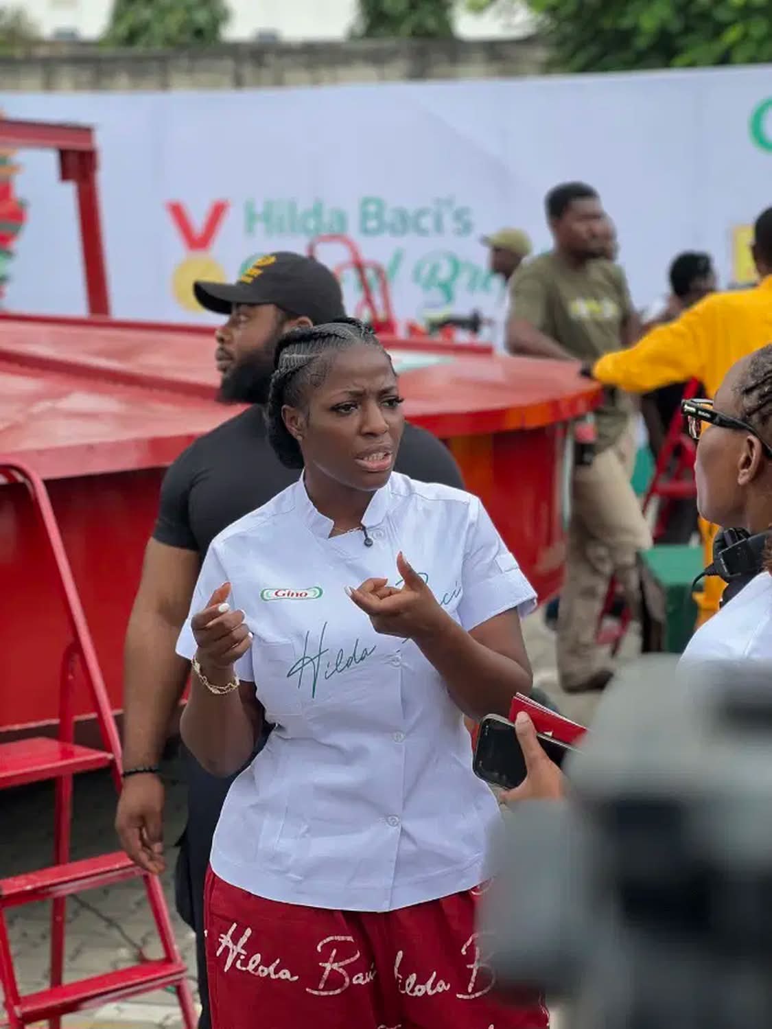 Guinness World Record attempt to cook the largest pot of jollof rice ever made