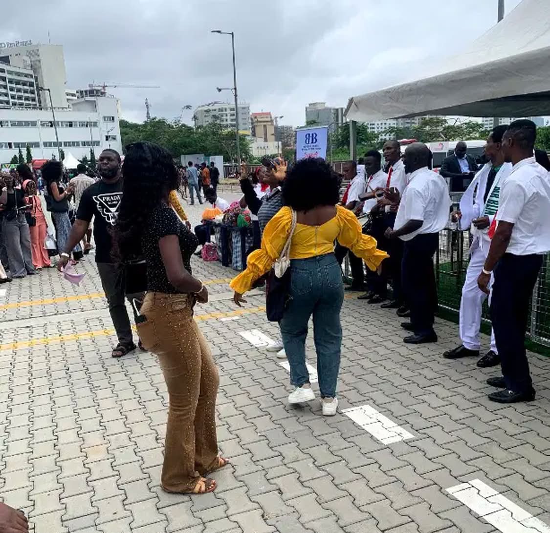 Guinness World Record attempt to cook the largest pot of jollof rice ever made
