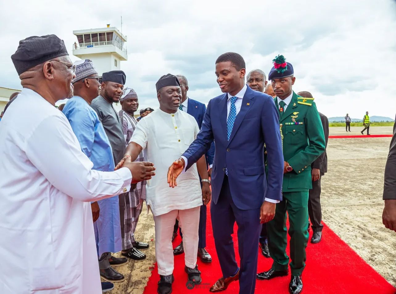 Grenada’s Prime Minister Dickon Mitchell and Taraba State governor