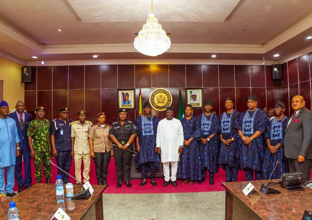 Grenada’s Prime Minister Dickon Mitchell and Taraba State governor