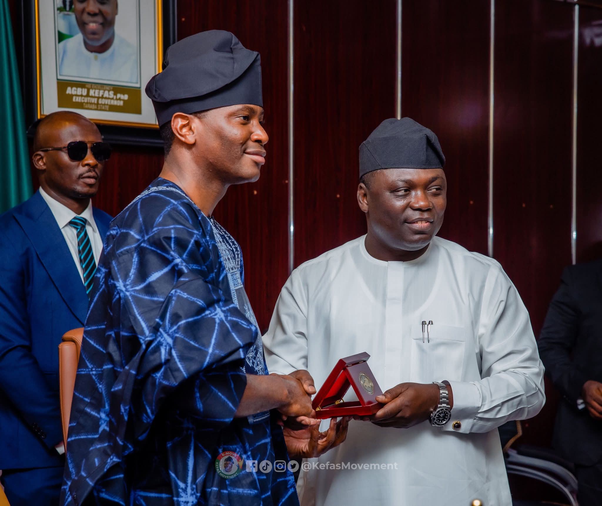 Grenada’s Prime Minister Dickon Mitchell and Taraba State governor