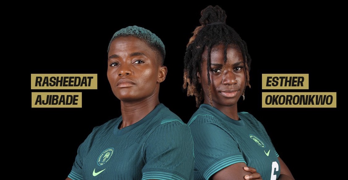 Rasheedat Ajibade and Esther Okoronkwo