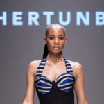 Models for Hertunba at the 2025 Lagos Fashion Week in Lagos, Nigeria