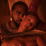 Uzor Arukwe and Osas Ighodaro Niyi locked in an electrifying, high-stakes moment in Akinmolayan’s Colours of Fire