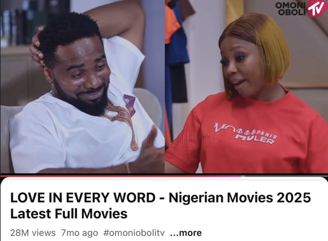 Omoni Oboli celebrates 28 million views for Love In Every Word