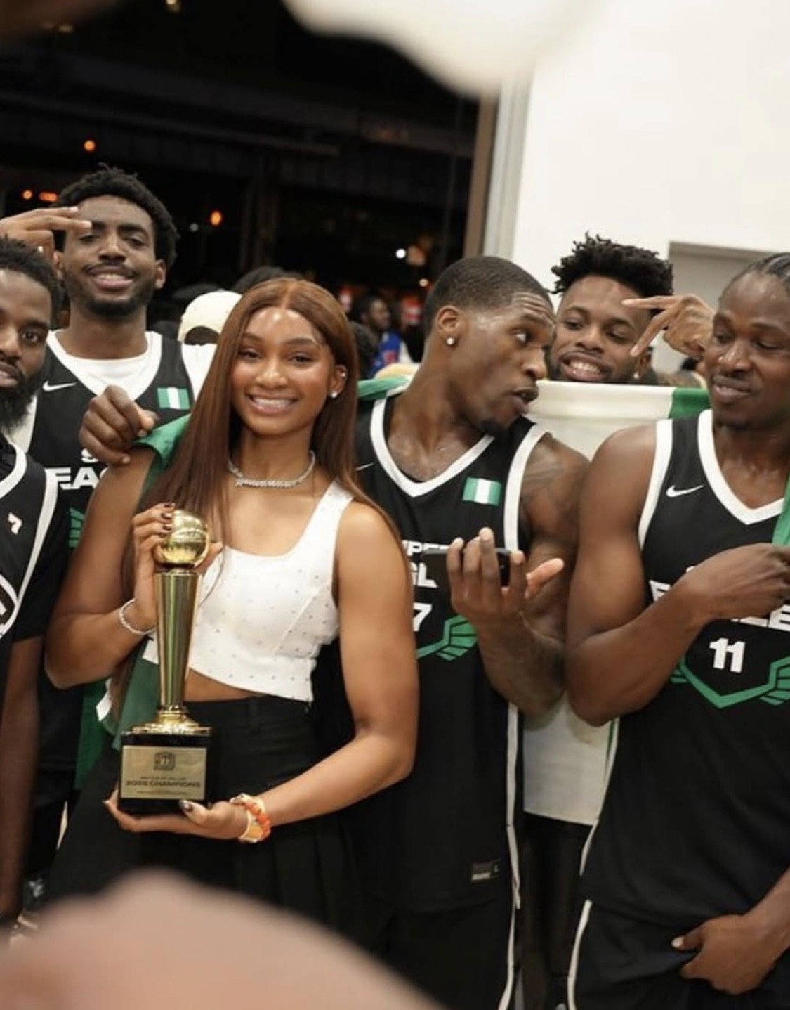 Nigeria at the 2025 Battle of Jollof basketball derby