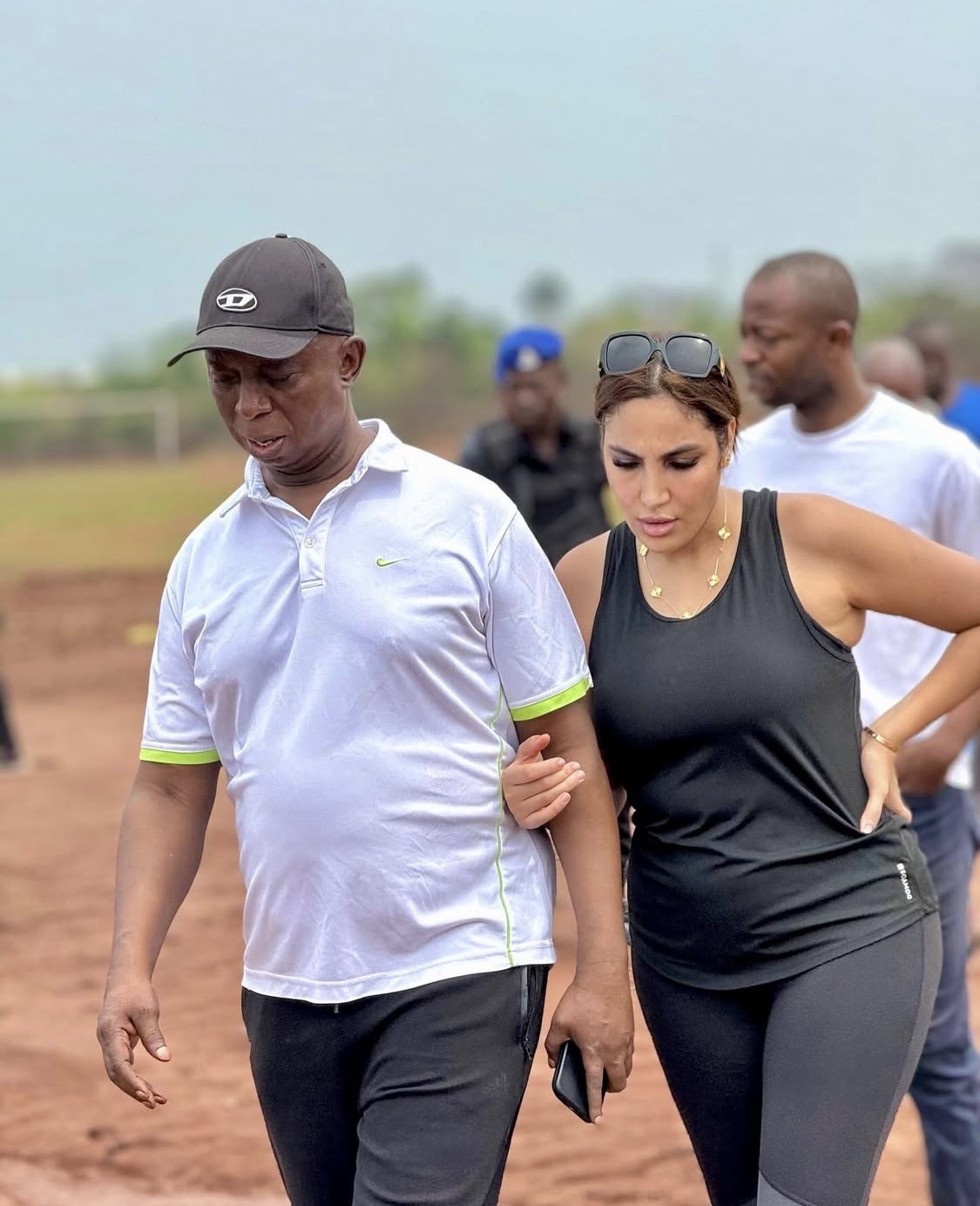 Ned Nwoko and Laila Charani