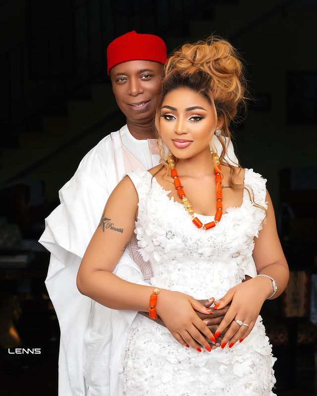 Ned Nwoko and Regina Daniels