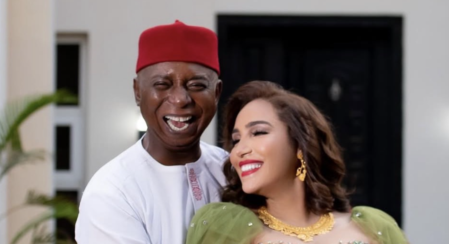 Ned Nwoko and Laila Charani