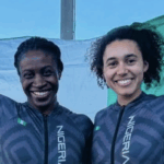 Simidele Adeagbo and Kewe King became the first African duo to compete in a 2-woman bobsleigh World Cup race