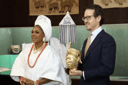 Prince-Heir Philip of Serbia and Yugoslavia and Olori Temitope Enitan-Ogunwusi