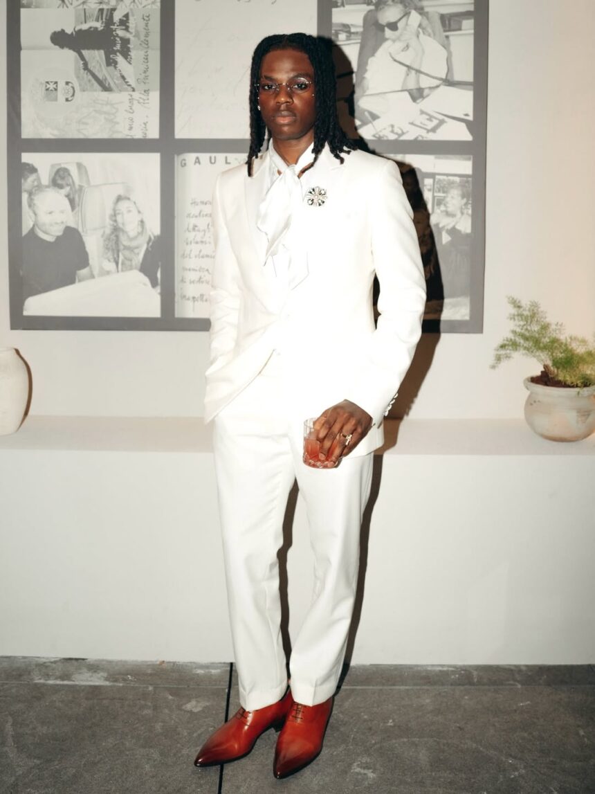 Rema at the inaugural Franca Fund Gala in Doha, Qatar