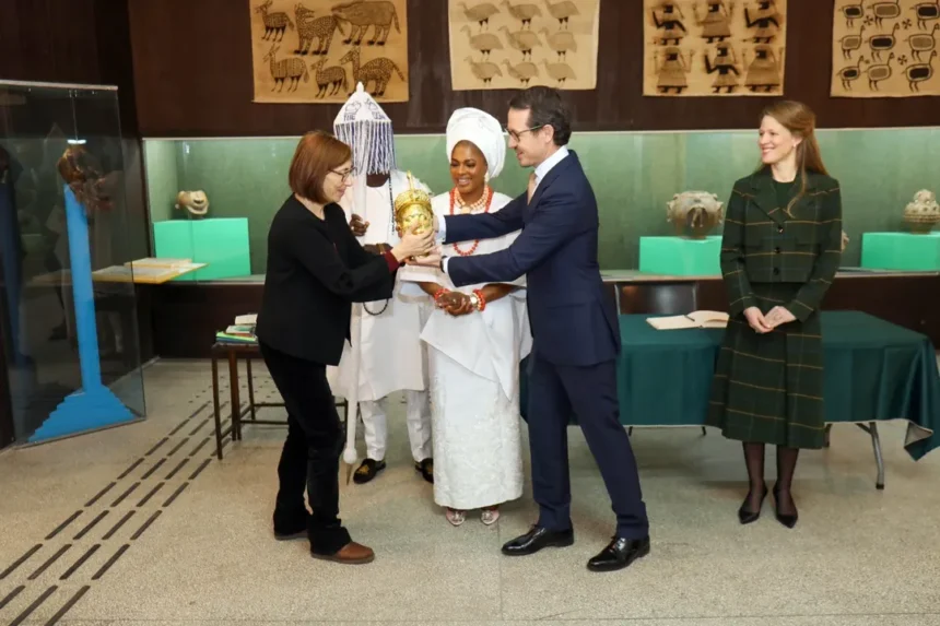 Prince-Heir Philip of Serbia and Yugoslavia and Olori Temitope Enitan-Ogunwusi